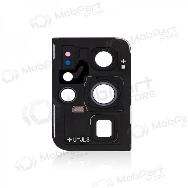 Samsung Galaxy S21 Ultra 5G cameraglas (zwart) (met frame)