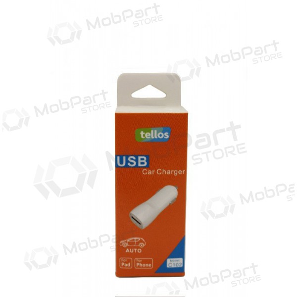 Autolader - Tellos C102 USB 1A (baltas)