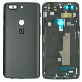 OnePlus 5T achterkant batterijdeksel zwart (Midnight Black) (gebruikt grade B, origineel)