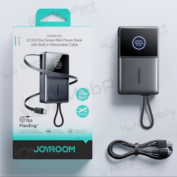 Externe batterij Power Bank Joyroom JR-PR1 22.5W 10000mAh zwart