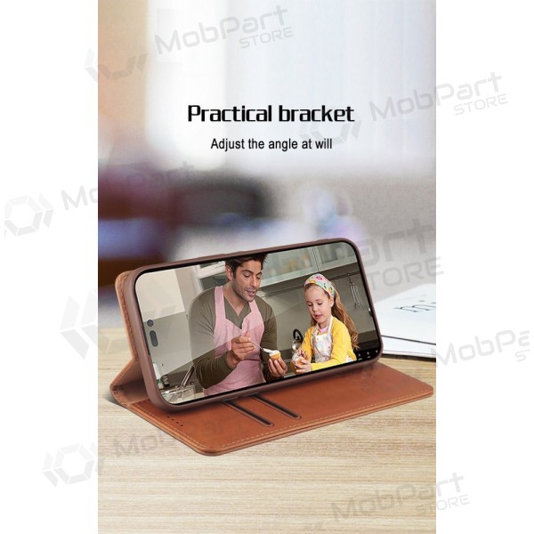 Hoesje HDD Magnetic Wallet Case Samsung A536 A53 5G bruin