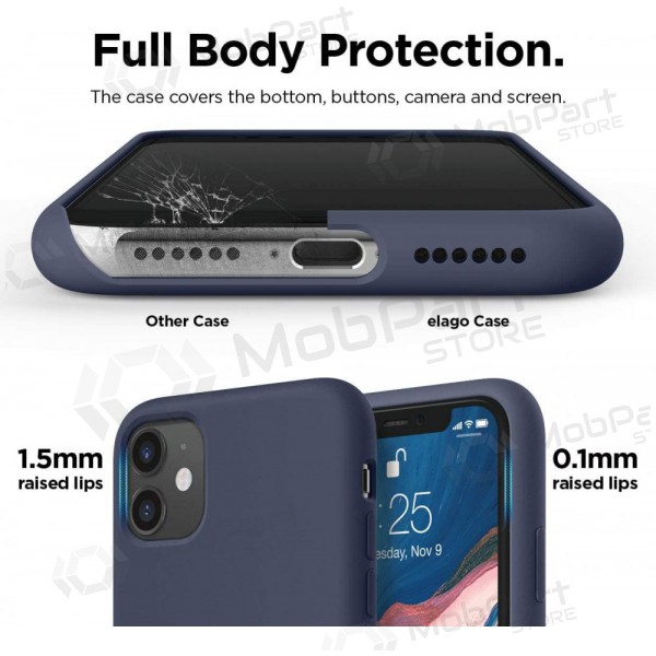 Xiaomi Poco F6 Pro hoesje - Liquid Silicone (donkerblauw)
