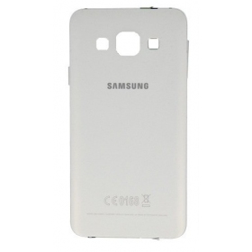 Samsung A300F Galaxy A3 achterklep zilver (Platinum Silver) (gebruikt grade A, origineel)