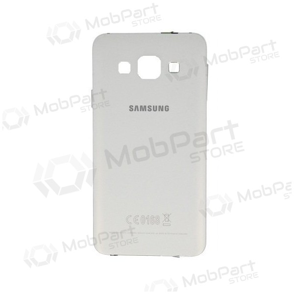 Samsung A300F Galaxy A3 achterklep zilver (Platinum Silver) (gebruikt grade A, origineel)