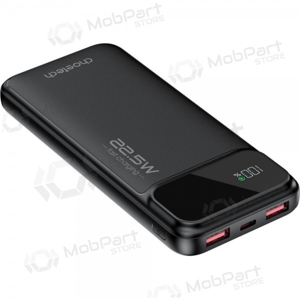 Externe batterij Powerbank Choetech B728 22.5W 10000mAh zwart