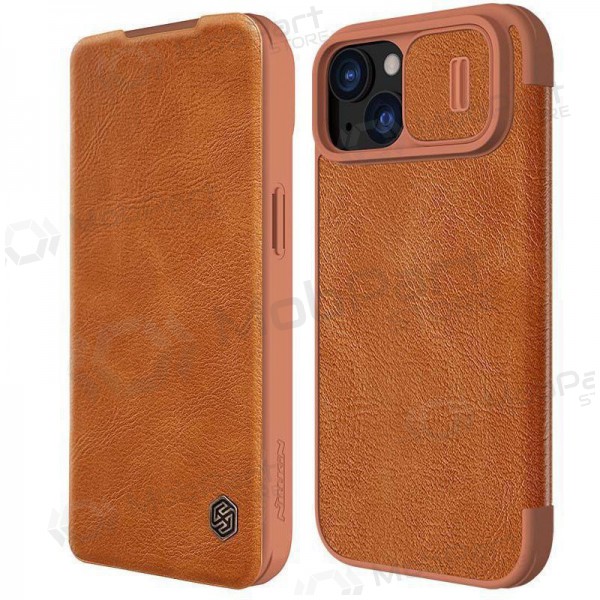 Apple iPhone 14 Plus hoesje Nillkin Leather (bruin)