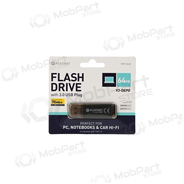 USB-stick Platinet 64GB USB 3.0