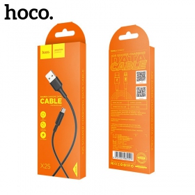 USB-kabel Hoco X25 micro-USB 1.0m (zwart)