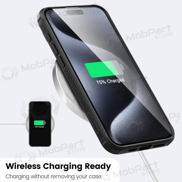 Apple iPhone 15 Pro hoesje Nillkin CamShield Pro (zwart)