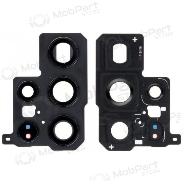 Samsung Galaxy S22 Ultra camera glas (zwart) (met frame)