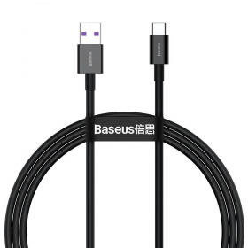 USB-kabel Baseus Superior Type-C 66W 1.0m (zwart) CATYS-01