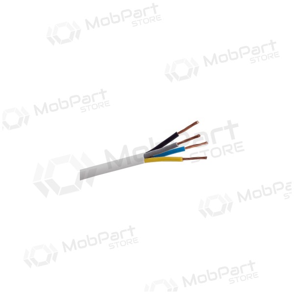 Flexibele kabel Lietkabelis OMY 4x1.0 mm² koperen PVC 100 m rol.