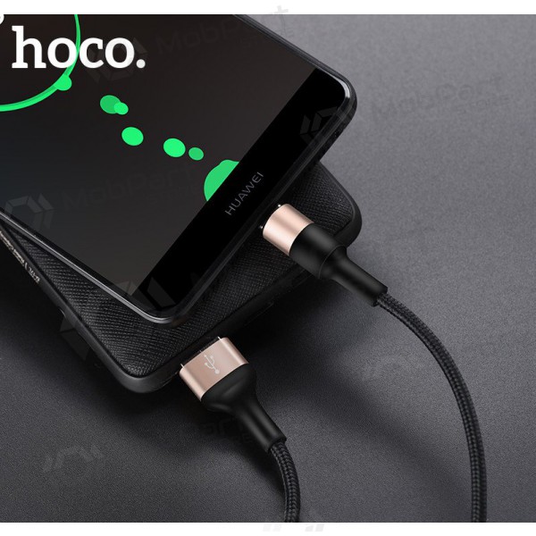 USB-kabel Hoco X26 Type-C 1.0m (zwart / goud)