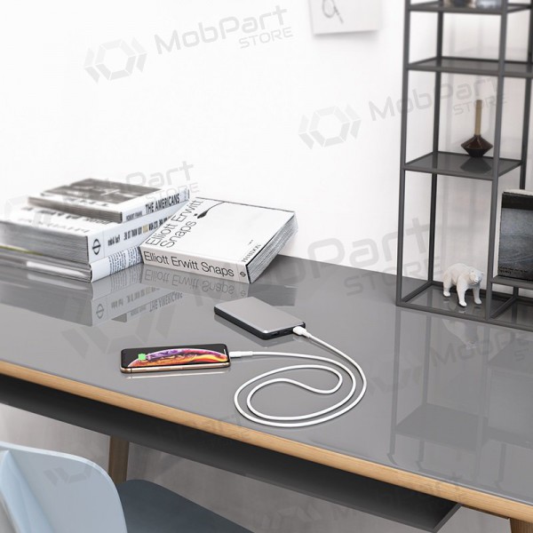 Borofone BX30 USB-kabel Lightning 1.0m wit