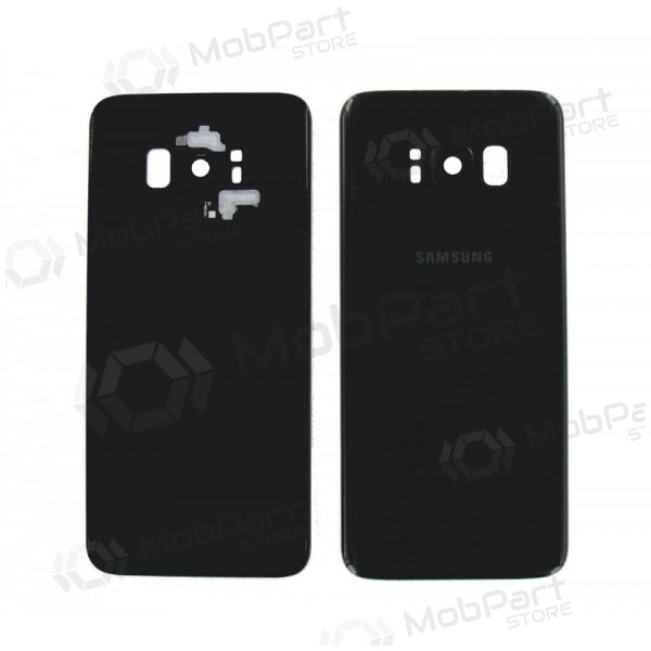 Samsung G955F Galaxy S8 Plus achterkant zwart (Midnight black) (gebruikt grade A, origineel)