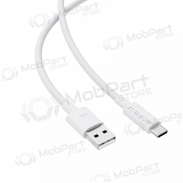 USB kabel Acefast C18-04 USB-A to USB-C 1.2m wit