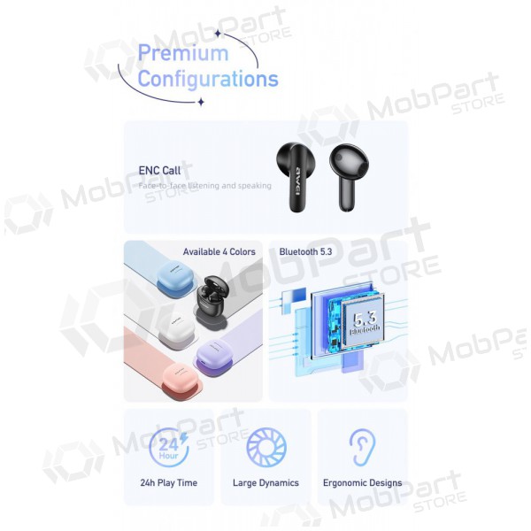 Draadloze oordopjes Awei T68