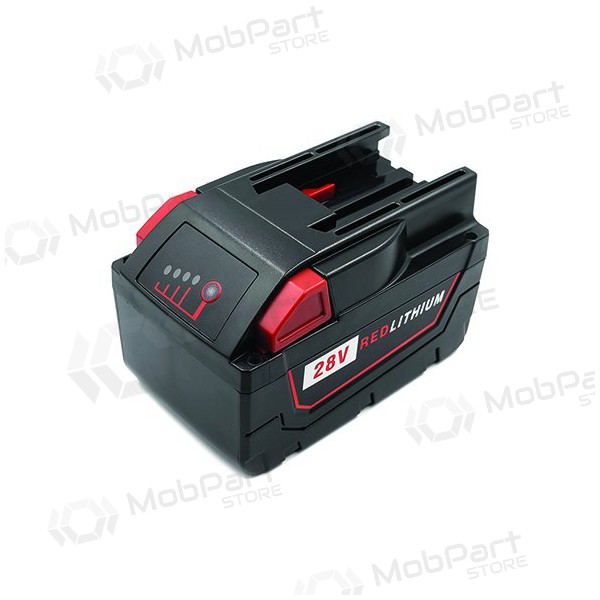 Milwaukee M28 gereedschapsaccu, 28V, 4.0Ah, Li-ion