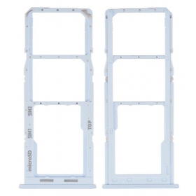 Samsung Galaxy A13 A135 / A137 SIM-kaarthouder (lichtblauw) (service pack) (origineel)