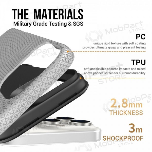 Apple iPhone 17 Pro hoesje - Perfectionists (zilver)
