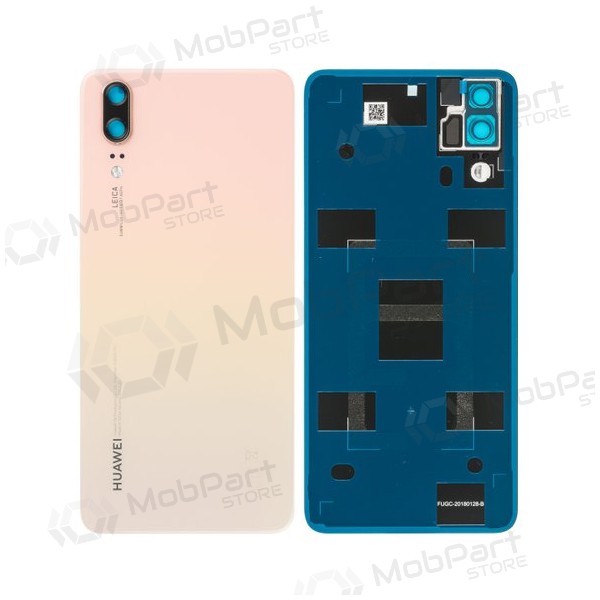Huawei P20 roze achterklep (gebruikt grade A, origineel)