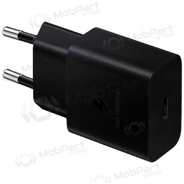 Lader origineel Samsung EP-T1510XBEGEU 15W + kabel Type-C 1m in het pakket zwart