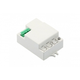 Mikrobanginis judesio jutiklis (500 W, 240 V, 360°, 1–8 m, IP20, wit) GTV AE-SRC812-MIN2