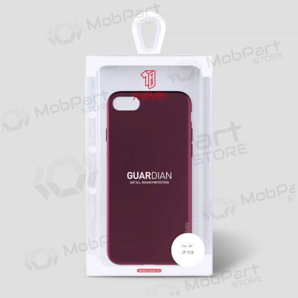 Samsung Galaxy S22 hoesje - X-Level Guardian (bordeauxrood)