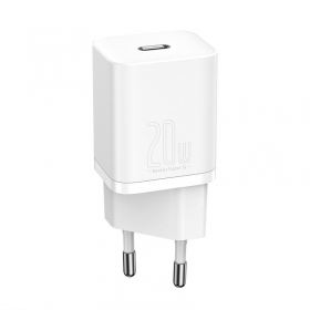 Lader buitinis Baseus Super Si 20W wit CCSUP-B02