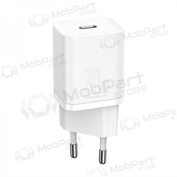 Lader buitinis Baseus Super Si 20W wit CCSUP-B02