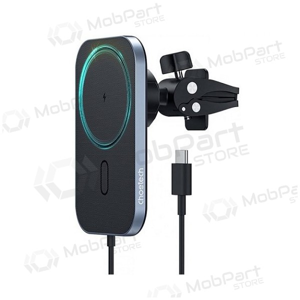 CHOETECH autotelefoonhouder met draadloos opladen, 15W - (MagSafe)