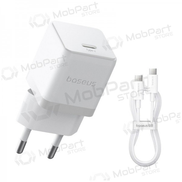 Lader Baseus Palm 20W USB-C + USB-C to USB-C cable 1.0m wit P10111602213-01