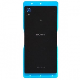 Sony Xperia M4 Aqua E2303 / Xperia M4 Aqua E2306 / Xperia M4 Aqua E2353 achterkant cover (zwart)