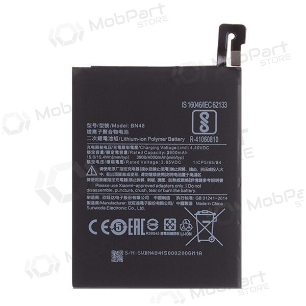 Xiaomi Redmi Note 6 Pro batterij, accu (BN48)