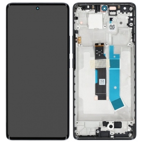 Xiaomi Redmi Note 14 Pro 4G scherm (zwart) (inclusief frame) (origineel)