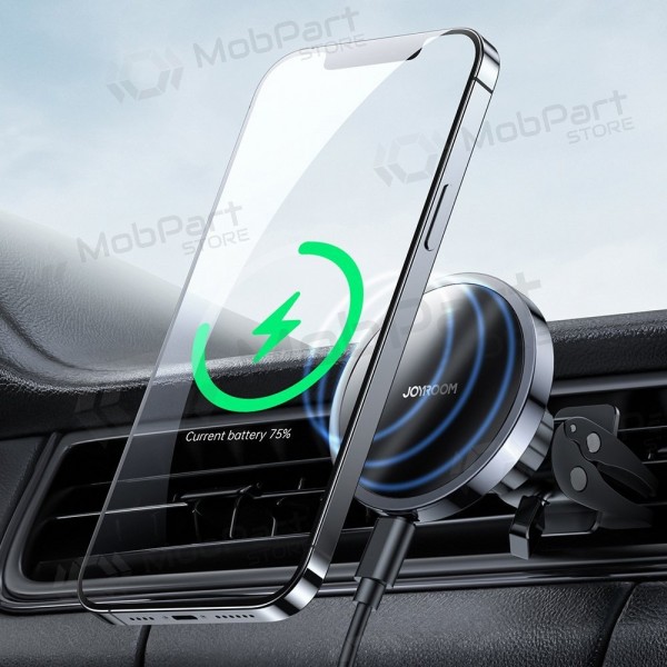 Lader-laikiklis magnetinis automobilinis Joyroom JR-ZS240 MagSafe 15W zwart