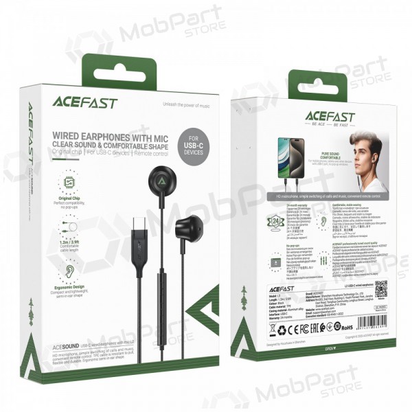 Acefast L2 Koptelefoon USB-C