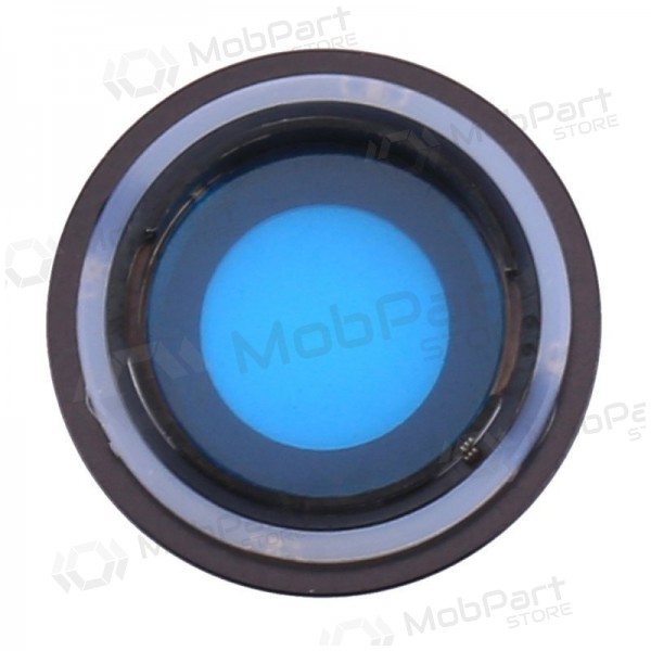 Apple iPhone 8 / SE 2020 / SE 2022 cameraglas (zwart) (met frame)