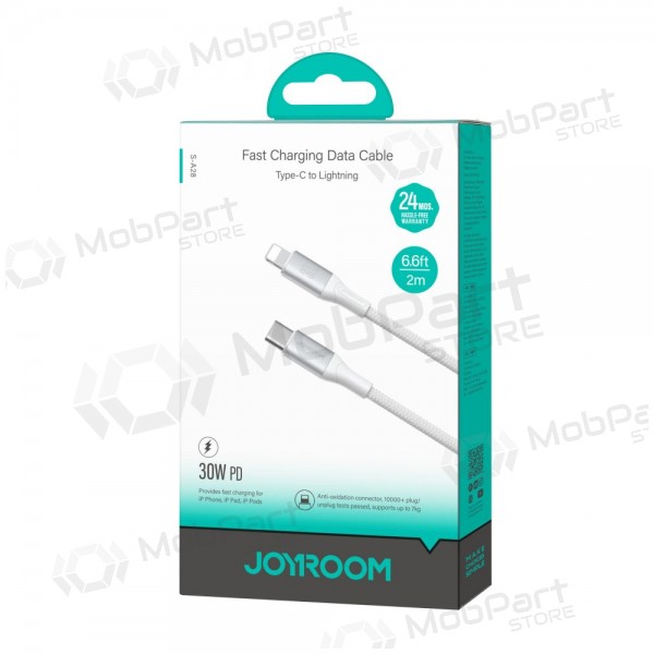 USB kabel Joyroom S-A28 USB-C to Lightning 30W 2.0m wit