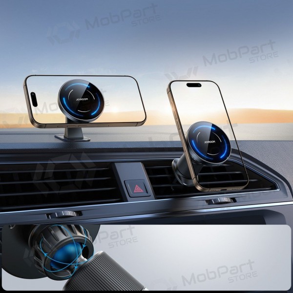 Automobilinis laikiklis-lader Joyroom JR-ZS502 MagSafe 15W (air vent/dashboard) zwart