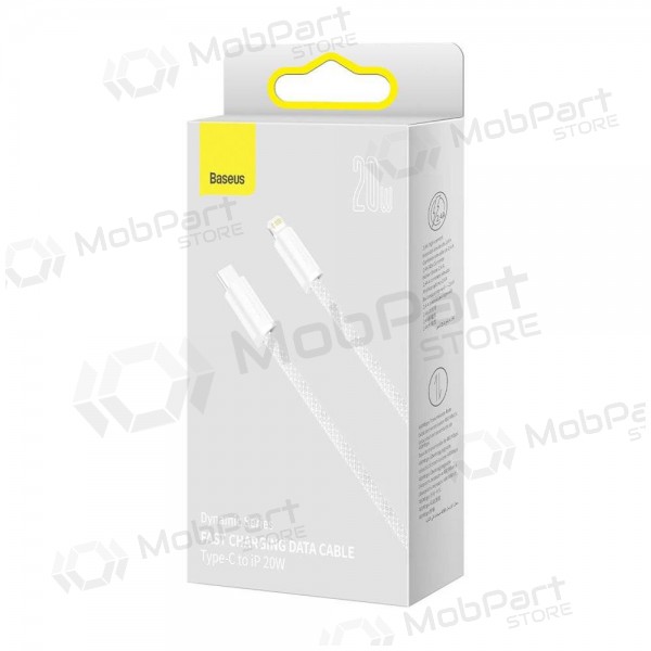 Baseus Dynamic USB-C naar Lightning Kabel 20W 1.0m (wit) CALD000002