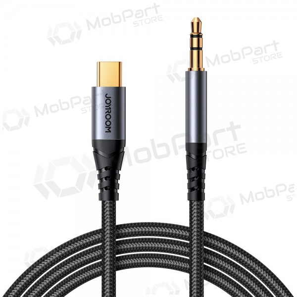 Audio kabel Joyroom SY-A07 USB-C to 3,5mm 1.2m zwart