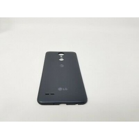 LG K30 achtercover (zwart) (gebruikt, grade A, origineel)