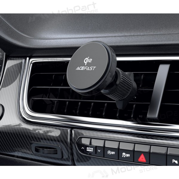 Automobilinis laikiklis-lader Acefast D33 MagSafe 15W zwart