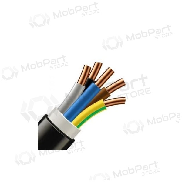 Stroomkabel Prysmian Group CYKY 5x10 mm² koper PVC 450/750V massief
