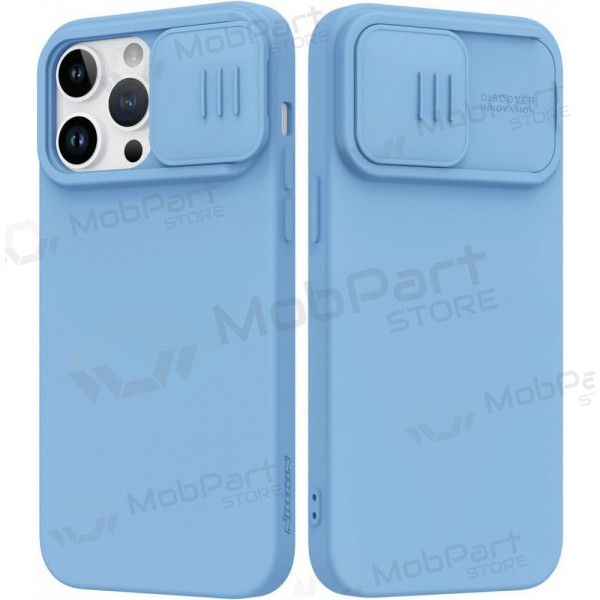 Apple iPhone 14 Plus hoesje Nillkin Siliconen (lichtblauw)