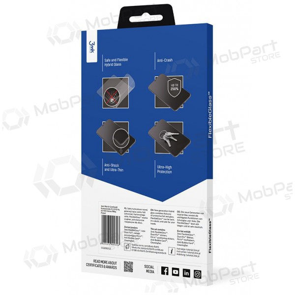 Samsung Galaxy A35 / A55 screenprotector '3MK Flexible Glass Lite'