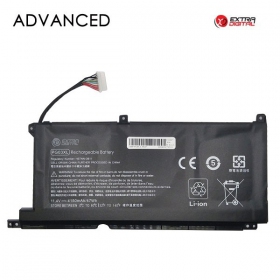 HP PG03XL, 4150mAh laptop batterij, Advanced