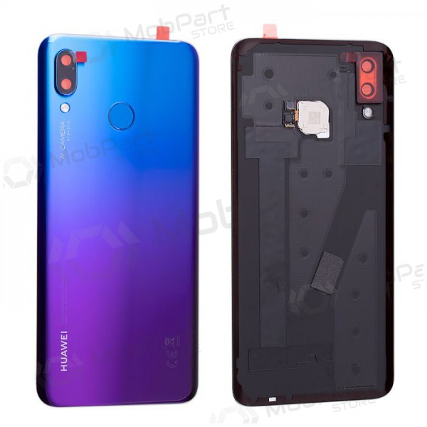 Huawei Nova 3 backcover paars (Iris Purple) (gebruikt, grade A, origineel)