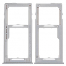 Samsung A426 Galaxy A42 5G SIM-kaarthouder - baltas - service pack - originalus